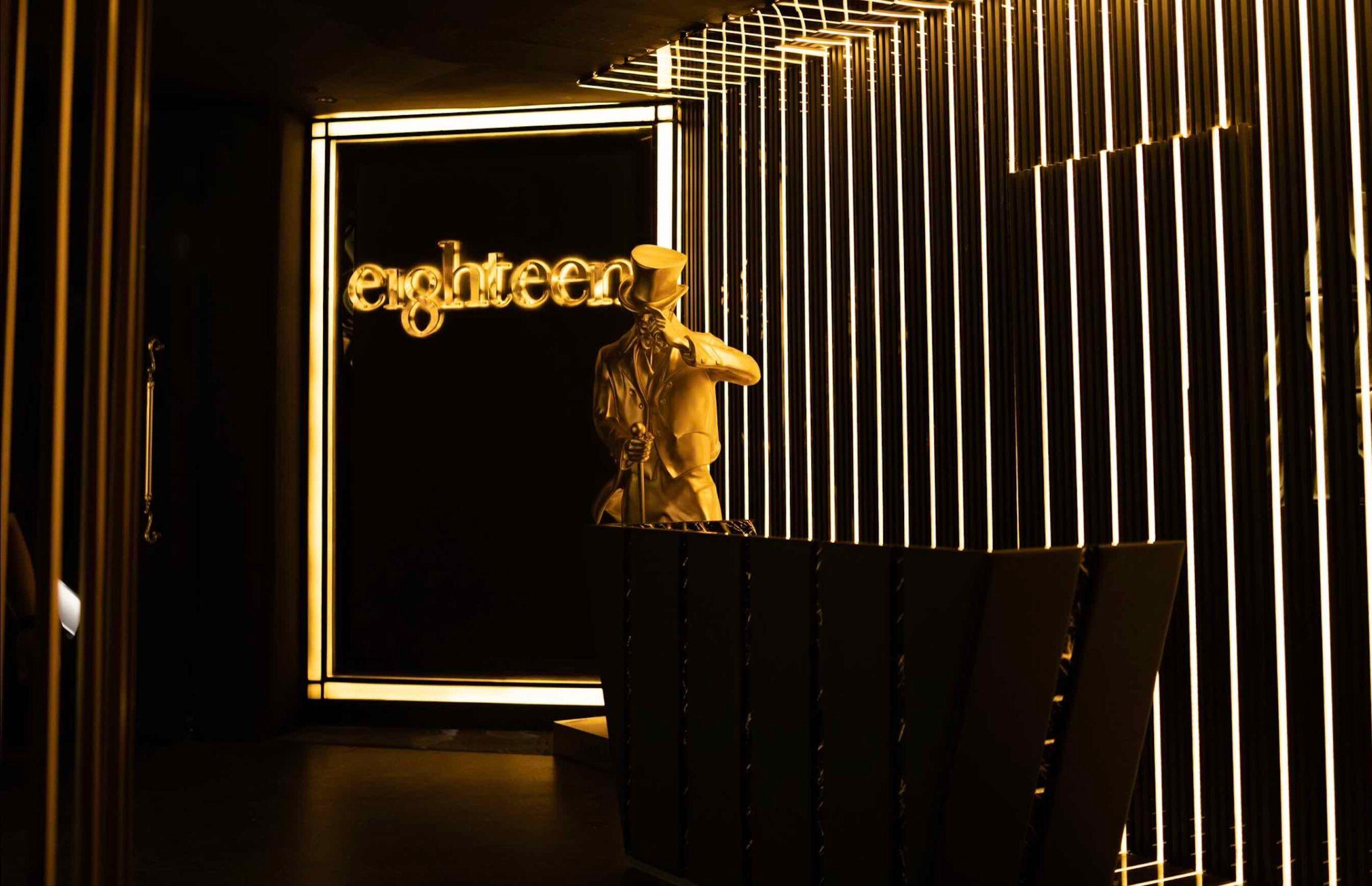 Club Eighteen superclub opens in Raffles Dubai